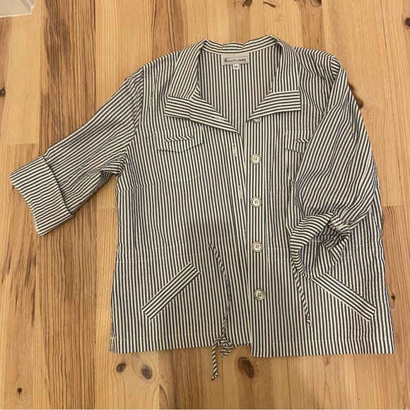 Elliott Lauren 2 pc seersucker suit - Picture 2 of 6